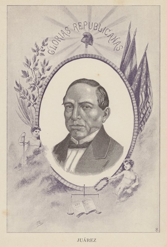 Benito Juarez, mexicansk advokat og politiker af Spanish School