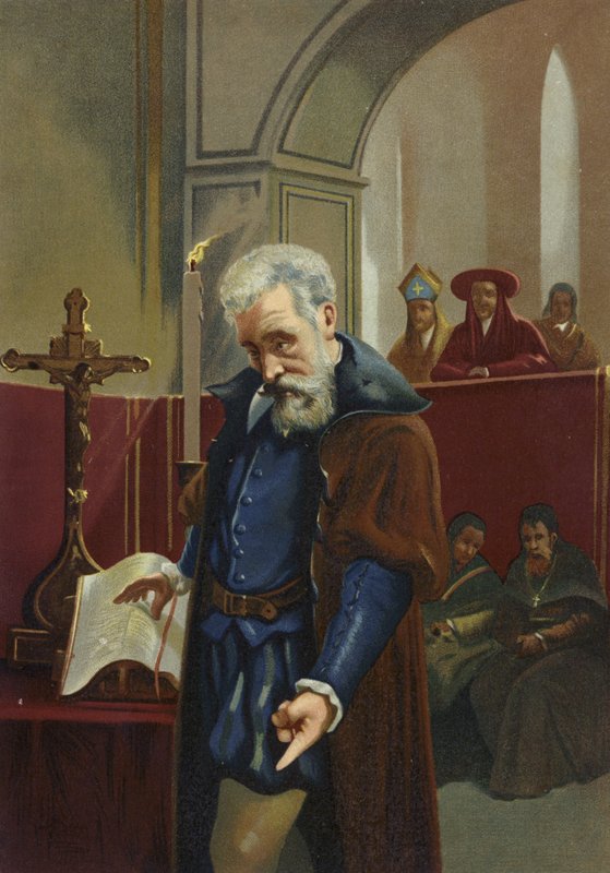 Galileo Galilei, italiensk fysiker, matematiker og astronom af Spanish School