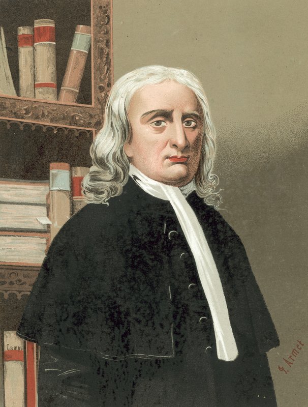 Isaac Newton af Spanish School