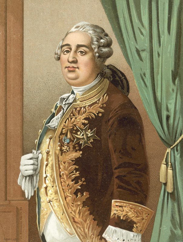Kong Ludvig XVI af Frankrig af Spanish School