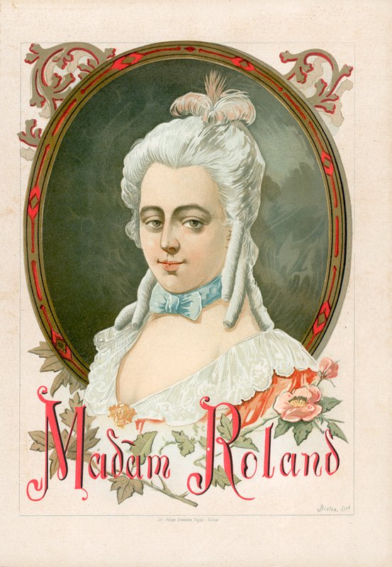 Marie-Jeanne Roland, bedre kendt blot som Madame Roland af Spanish School