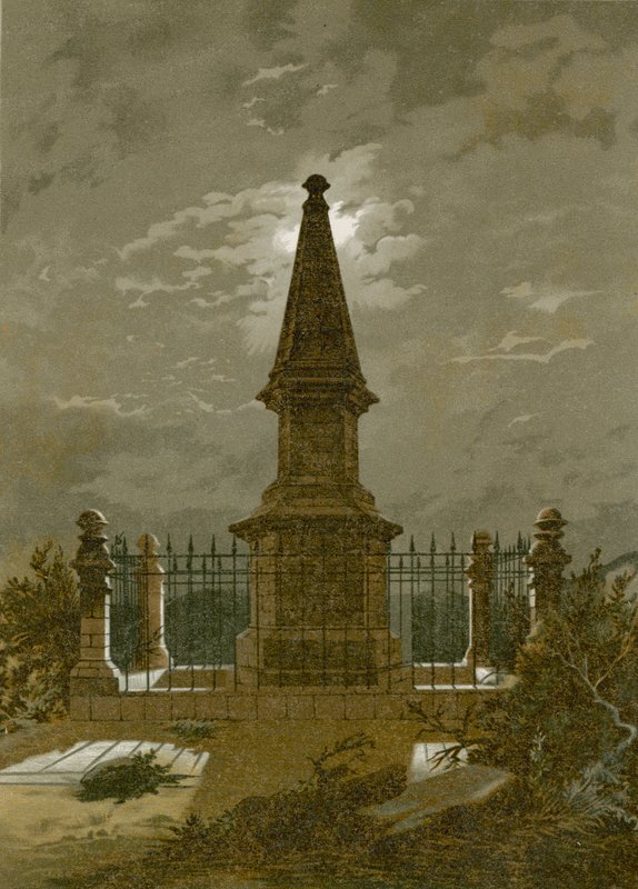 Monument for Columbus i Salamanca af Spanish School