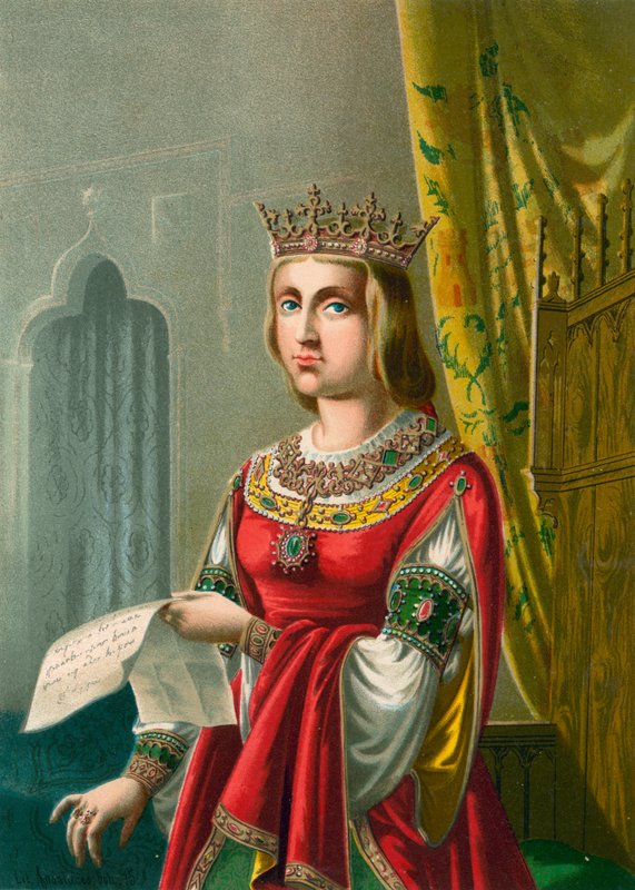 Dronning Isabel I af Spanish School