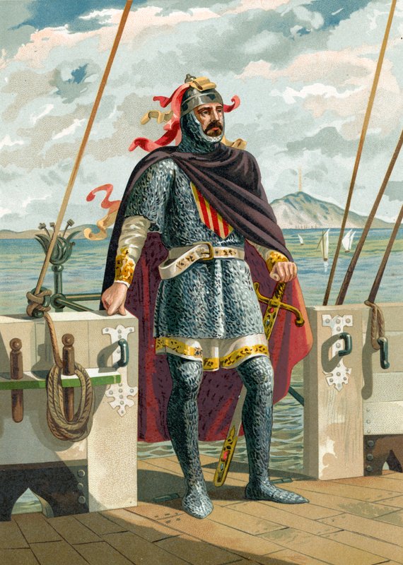 Roger af Lauria, Loria eller de Lluria af Spanish School