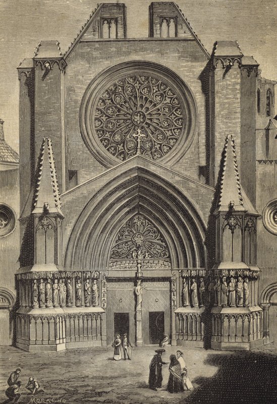 Tarragona katedral, Spanien af Spanish School
