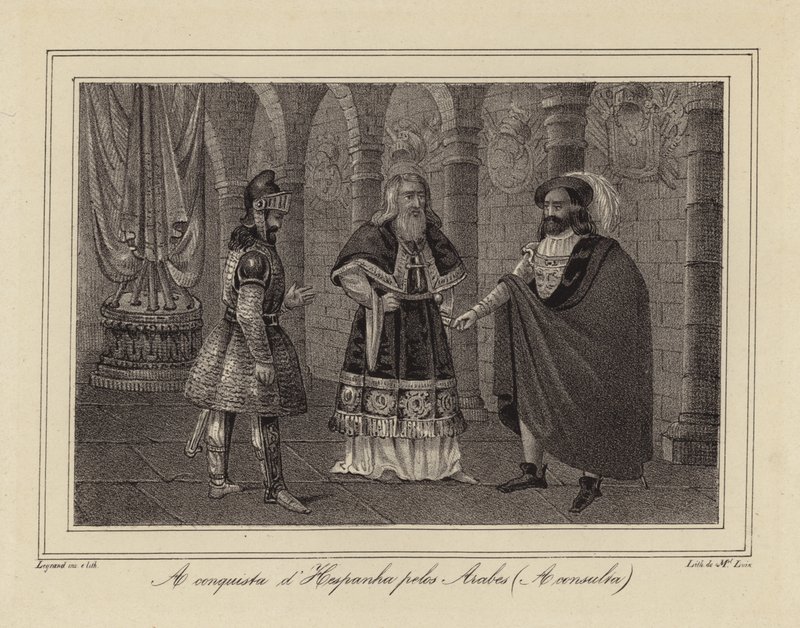 Erobringen af Hispania af Spanish School