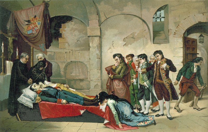 Heltene af 2. maj 1808 af Spanish School