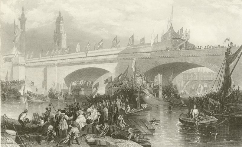 Åbningen af New London Bridge af Stanfield