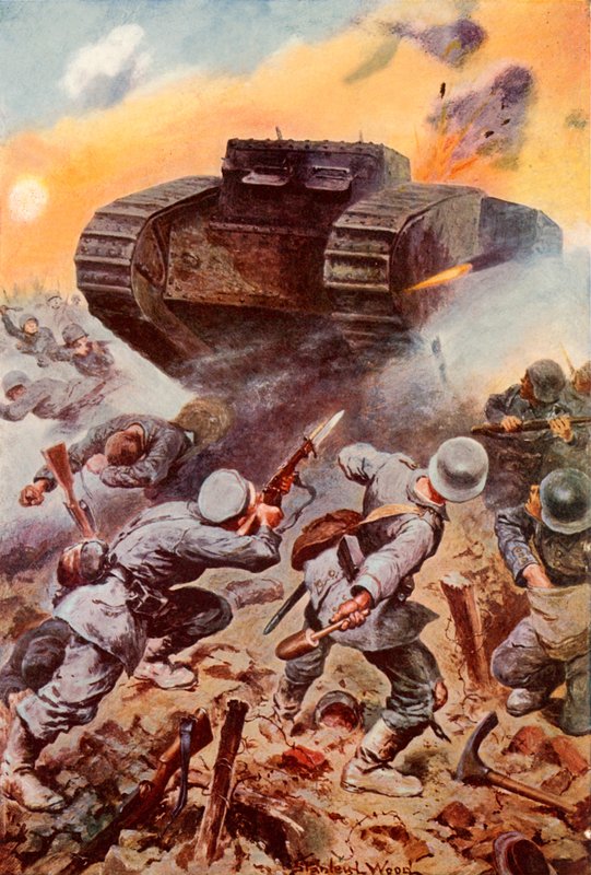 Tanks i aktion af Stanley L. Wood