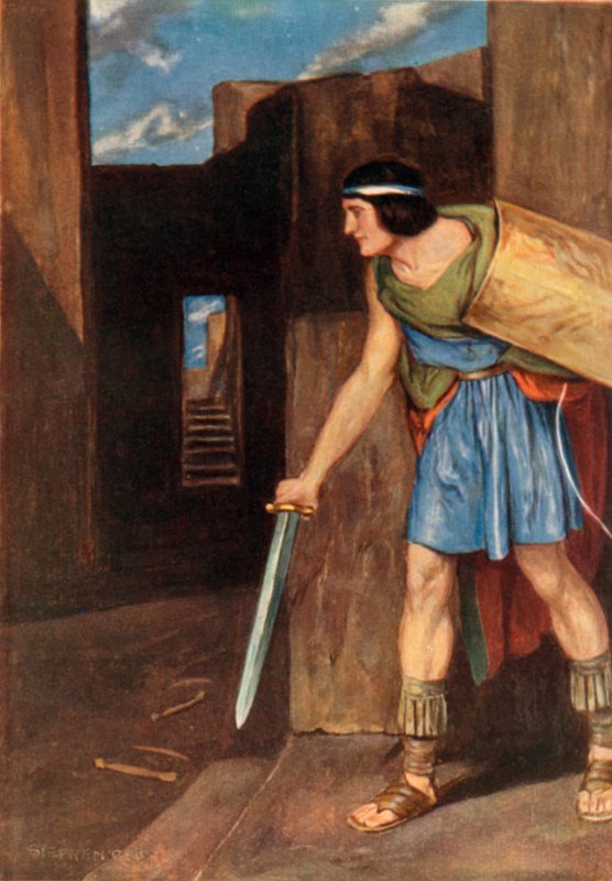 Theseus i labyrinten af Stephen Reid