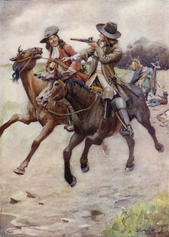 Illustration til Peveril of the Peak af Stewart Orr