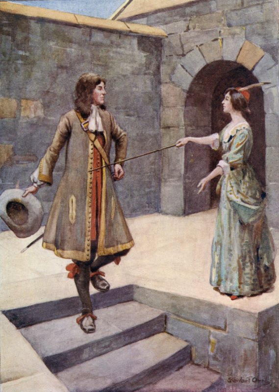 Illustration til Peveril of the Peak af Stewart Orr