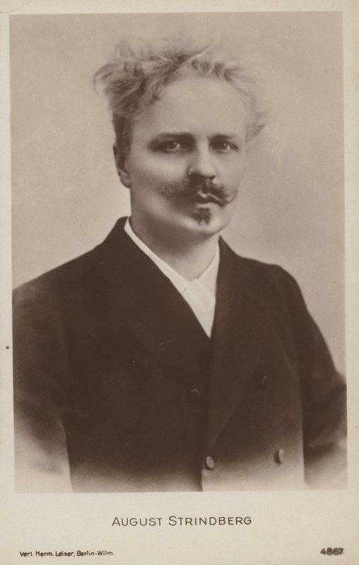 August Strindberg (1849-1912), svensk dramatiker, romanforfatter, digter og kunstner af Swedish Photographer