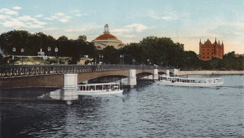 Stockholm: Skeppsholmen (farvet foto) af Swedish Photographer