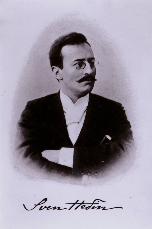 Sven Hedin, svensk opdagelsesrejsende (s/h foto) af Swedish Photographer