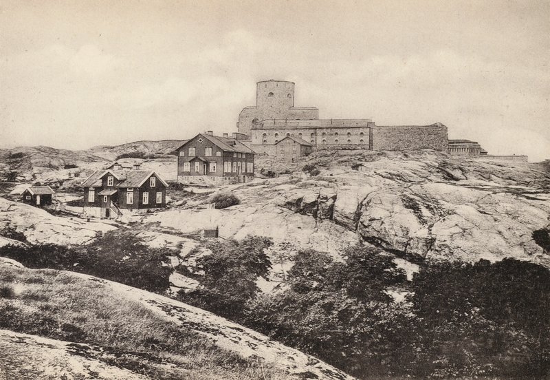 Sverige / Sverige: Bohuslan, Marstrand, Karlstens Fastning (s/h foto) af Swedish Photographer