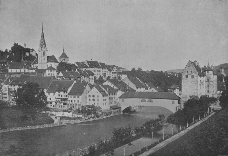 Baden (s/h foto) af Swiss Photographer