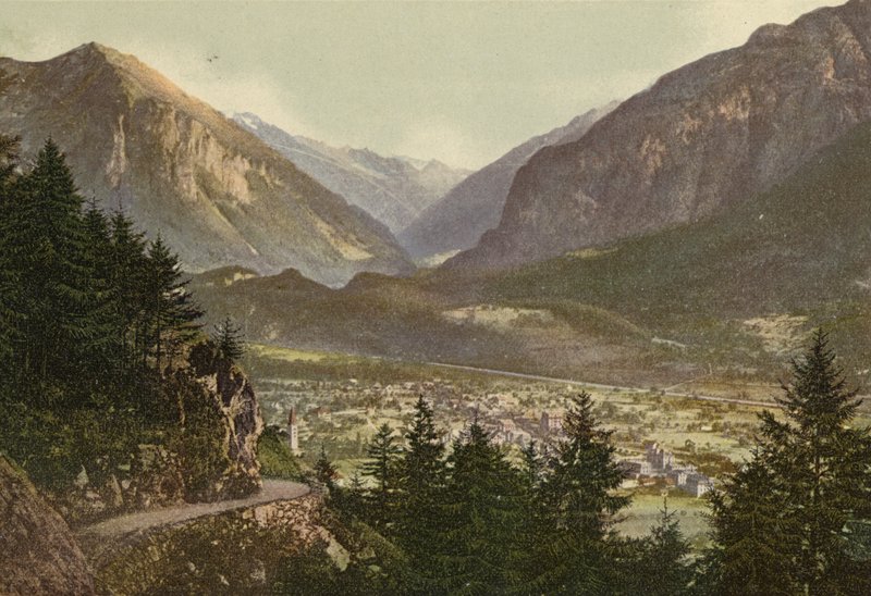 Berner Oberland: Meiringen (farvet foto) af Swiss Photographer