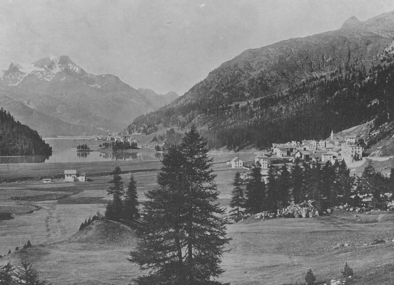 Camphor et Silvaplana (s/h foto) af Swiss Photographer
