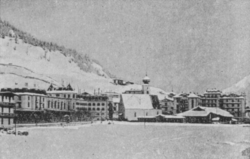 Davos-Dorf (s/h foto) af Swiss Photographer