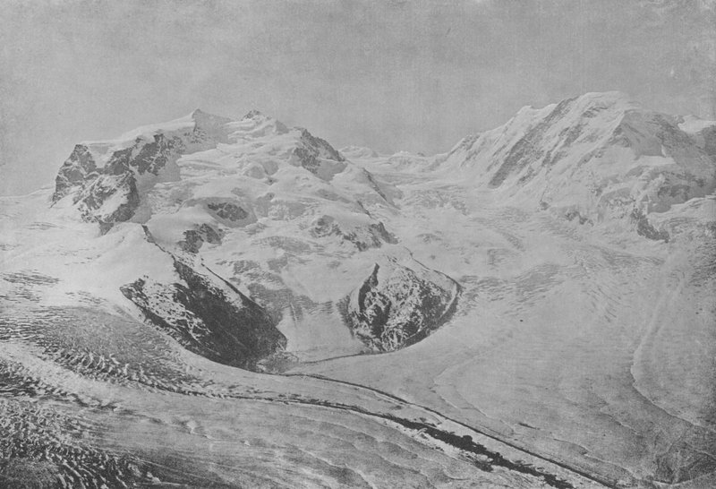 Monte Rosa (s/h foto) af Swiss Photographer