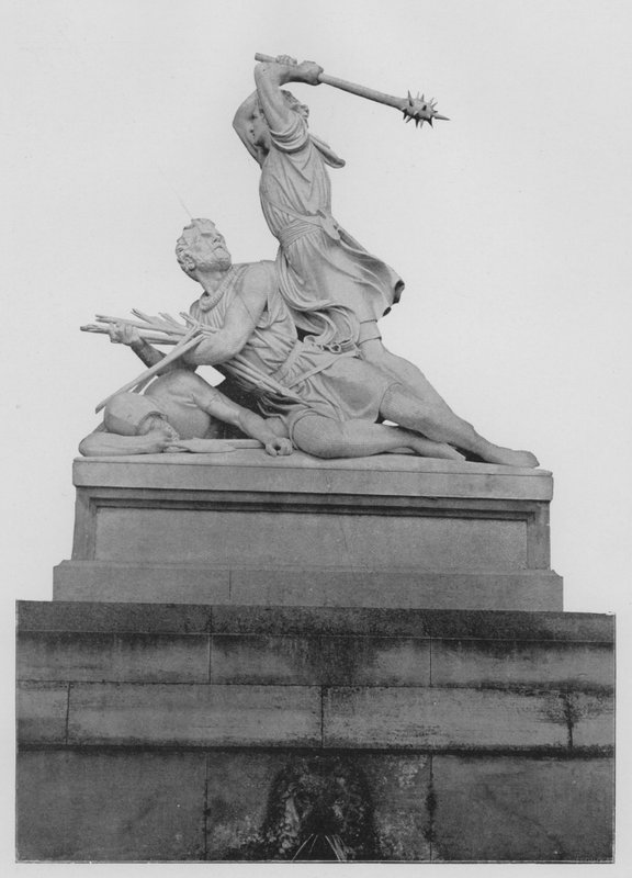 Stans, Monument de Winkelried (s/h foto) af Swiss Photographer