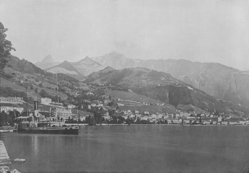 Vernex, Montreux (s/h foto) af Swiss Photographer