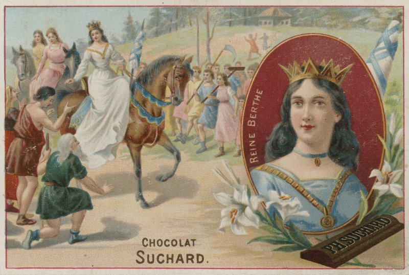 Bertha af Schwaben, Dronningkonsort af Rudolf II af Bourgogne af Swiss School