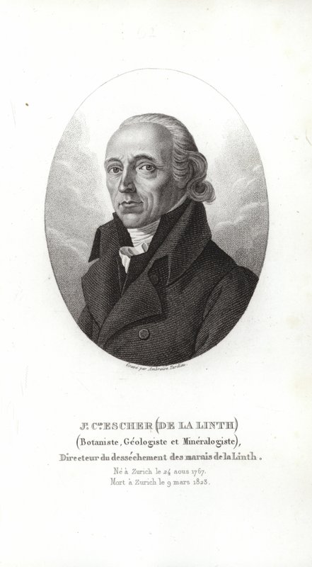 Jean Conrad Escher de la Linth af Swiss School