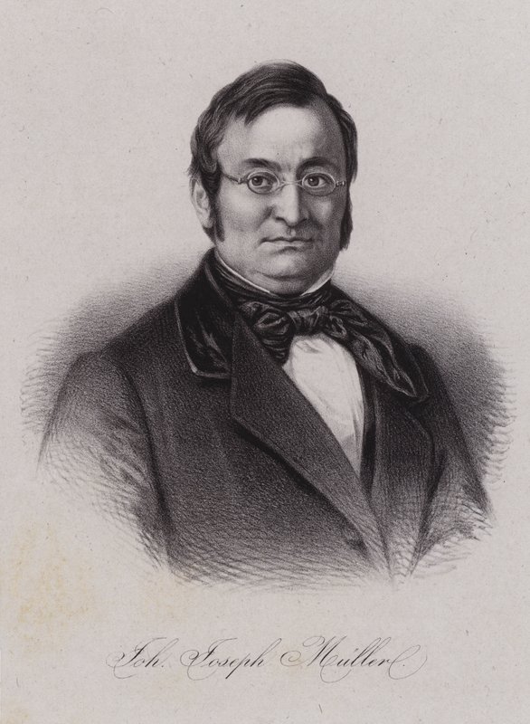 Johann Joseph Muller, schweizisk politiker (gravering) af Swiss School