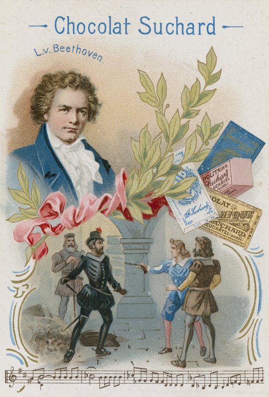 Ludwig van Beethoven, tysk komponist og pianist af Swiss School