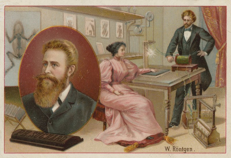 Wilhelm Röntgen, tysk fysiker af Swiss School