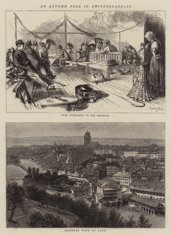 En efterårstur i Schweiz, IV af Sydney Prior Hall