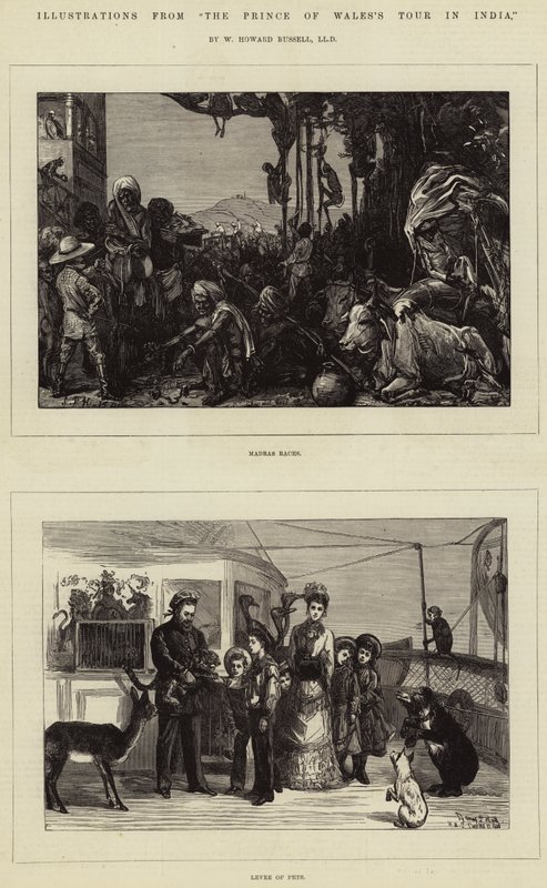 Illustrationer fra Prinsen af Wales