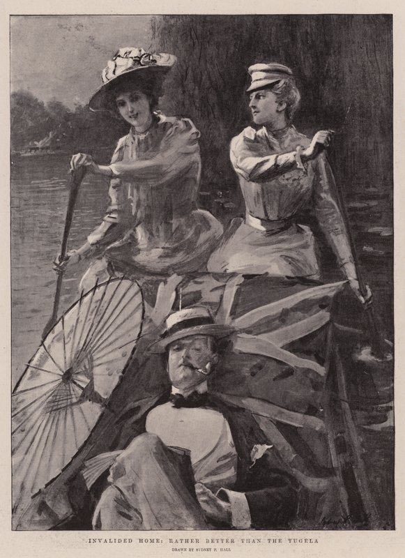 Invalideret Hjem, hellere bedre end Tugela af Sydney Prior Hall