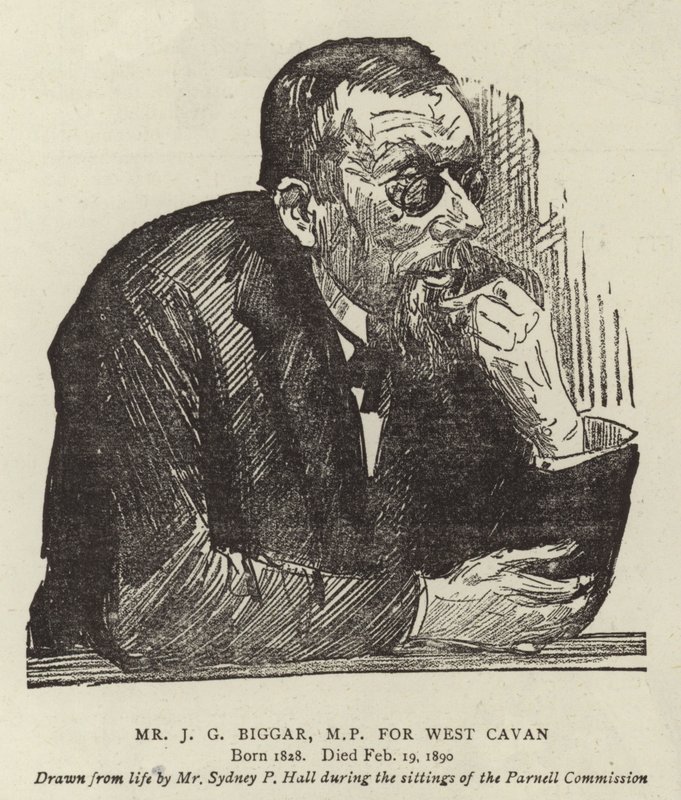 Mr J G Biggar, MP for West Cavan af Sydney Prior Hall