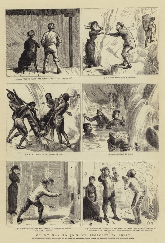 På vej til at slutte mig til mit regiment i Egypten af Sydney Prior Hall
