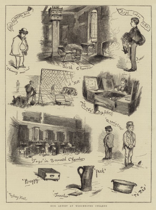 Vores kunstner på Winchester College af Sydney Prior Hall