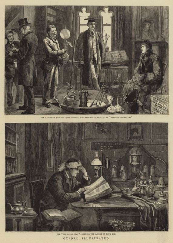 Oxford illustreret af Sydney Prior Hall
