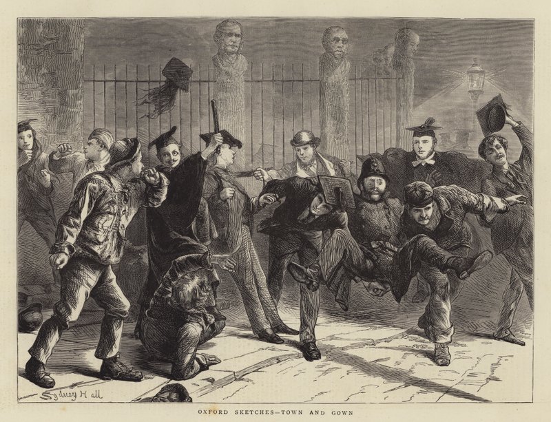 Oxford Sketches, by og kjole af Sydney Prior Hall