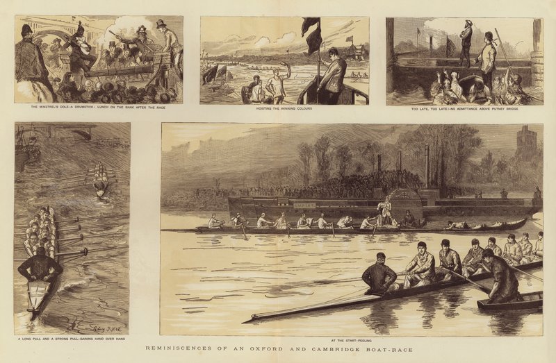 Erindringer om et Oxford og Cambridge Boat Race af Sydney Prior Hall