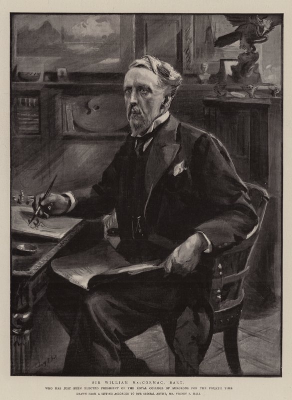Sir William MacCormac, Baronet af Sydney Prior Hall