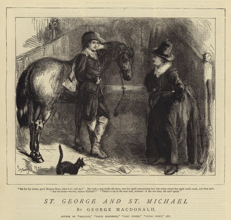 St George og St Michael af Sydney Prior Hall