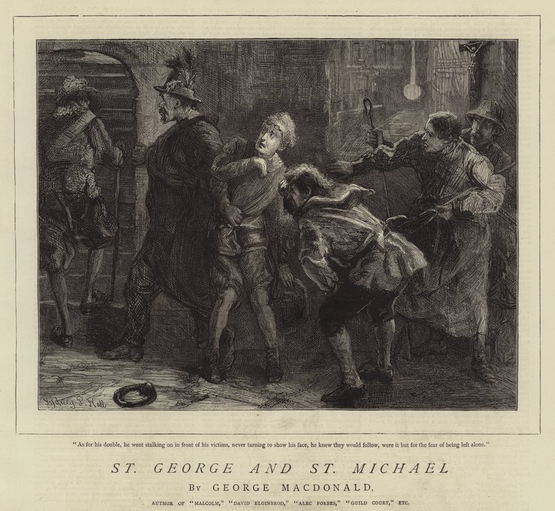 St George og St Michael af Sydney Prior Hall