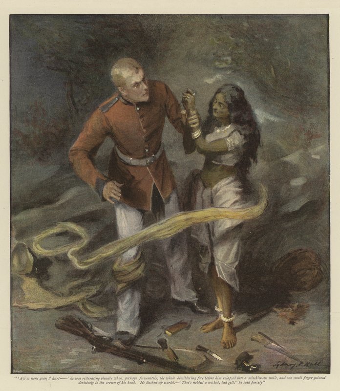 Det mest fantastiske dårlige skud i skabelsen (chromolitho) af Sydney Prior Hall