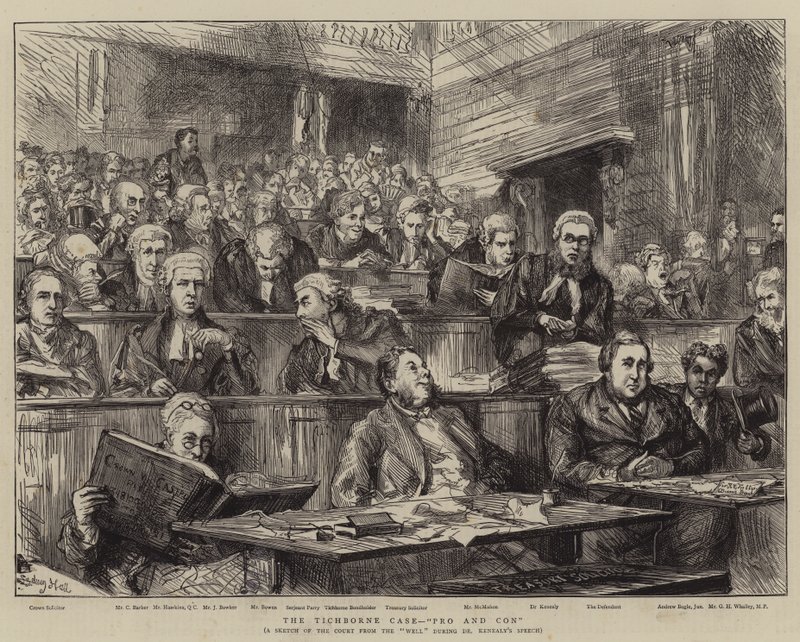Tichborne Case, Pro og Con af Sydney Prior Hall