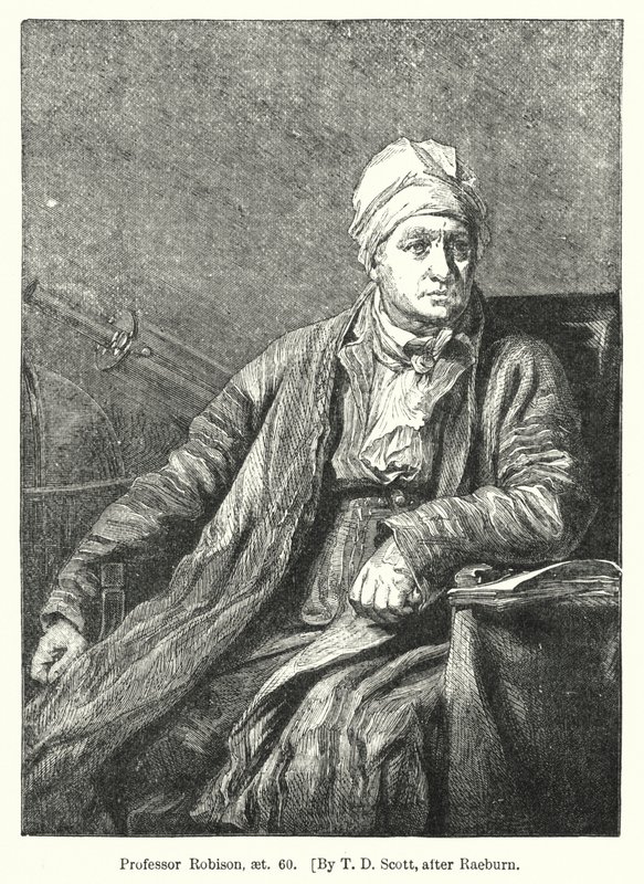 Professor Robison, aet 60 (gravering) af T. D. (after) Scott