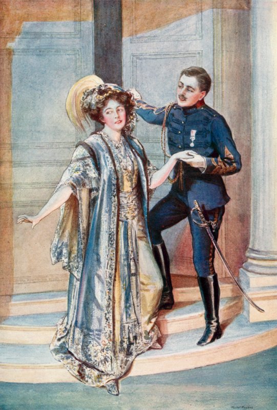 Den glade enke: Natalie og Jolidon af Talbot Hughes