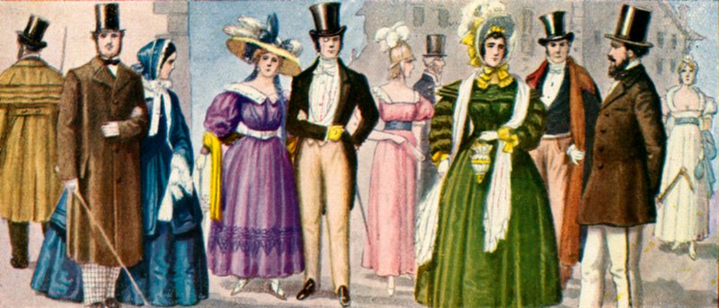 1800-tals kostumer af Tancredi Scarpelli