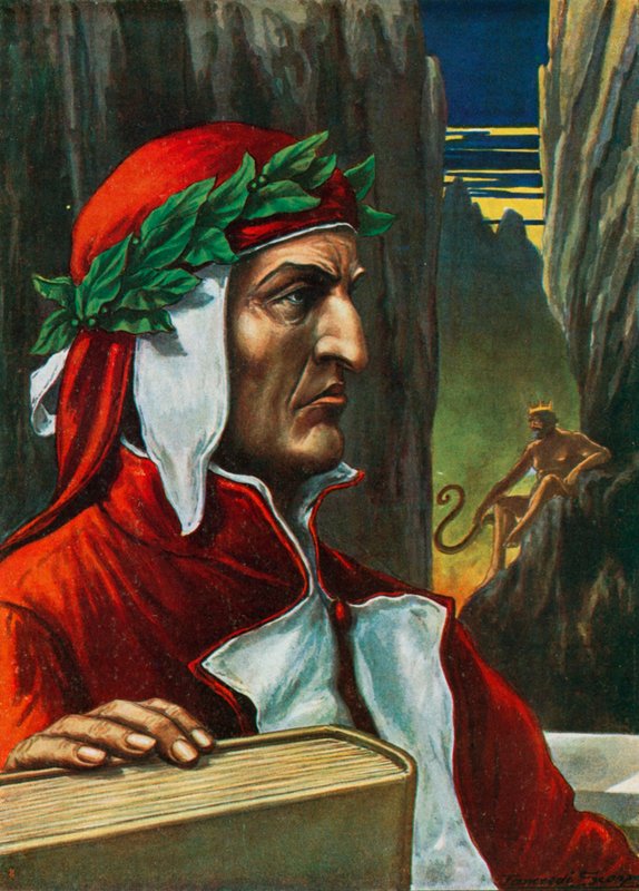 Dante Alighieri af Tancredi Scarpelli